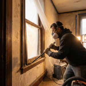 Lead-Safe Work Practices During Window Replacement